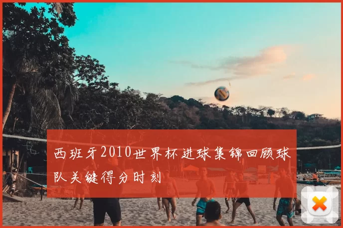 西班牙2010世界杯进球集锦回顾球队关键得分时刻